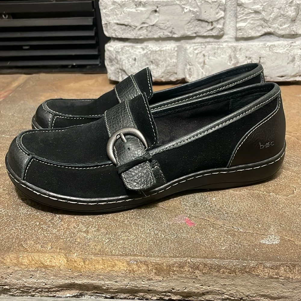Born B.O.C. Black leather women’s shoes Size 8.5